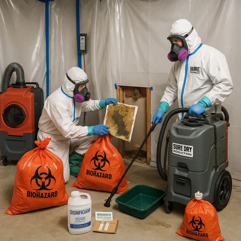 Contaminated Water Handling Protocols process in Benjamin, TX