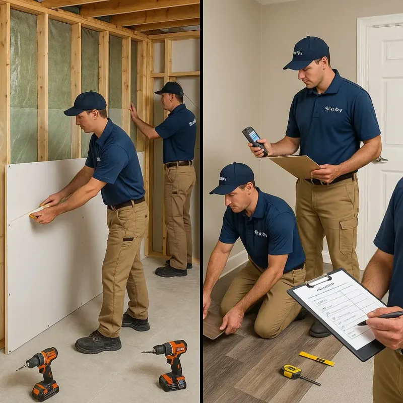 Repairs and Reconstruction process in Benjamin, TX