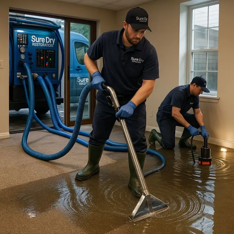 Water Extraction and Removal process in Benjamin, TX
